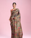 Charming Black Elegance Saree